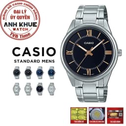 Thumbnail Đồng hồ nam dây kim loại Casio chính hãng MTP-V005 Series (40mm) 1