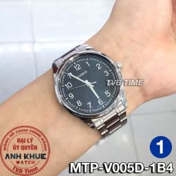 Thumbnail Đồng hồ nam dây kim loại Casio chính hãng MTP-V005 Series (40mm) 3