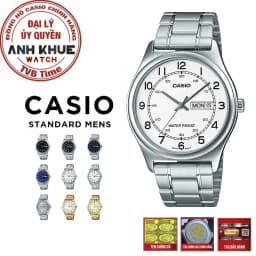 Thumbnail Đồng hồ nam dây kim loại Casio chính hãng MTP-V006 Series (38mm) 1