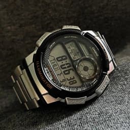 Thumbnail Đồng hồ Nam dây nhựa Casio AE-1000 chính hãng bảo hành 1 năm Pin trọn đời 3
