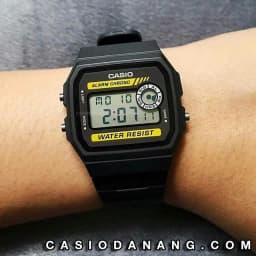 Thumbnail Đồng hồ nam dây nhựa Casio chính hãng F-94WA-9HDG (33mm) 4