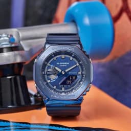 Thumbnail Đồng hồ Nam Dây nhựa Casio G-Shock GM-2100N-2ADR chính hãng bảo hành 5 năm Pin trọn đời 2