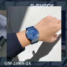 Thumbnail Đồng hồ Nam Dây nhựa Casio G-Shock GM-2100N-2ADR chính hãng bảo hành 5 năm Pin trọn đời 3