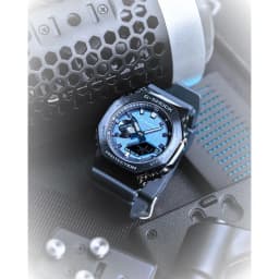 Thumbnail Đồng hồ Nam Dây nhựa Casio G-Shock GM-2100N-2ADR chính hãng bảo hành 5 năm Pin trọn đời 4