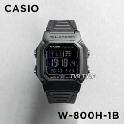 Thumbnail Đồng hồ nam dây nhựa Casio chính hãng W-800H-1BVDF (36mm) 2