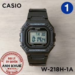 Thumbnail Đồng hồ nam dây nhựa Casio chính hãng W-218 Series (43mm) 3