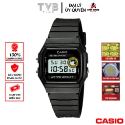 Thumbnail Đồng hồ nam dây nhựa Casio chính hãng F-94WA-8HDG (33mm) 1