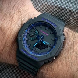 Thumbnail Đồng hồ Nam Dây Nhựa Casio G-Shock GA-2100VB-1A chính hãng bảo hành 5 năm Pin trọn đời 3