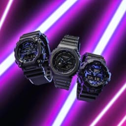 Thumbnail Đồng hồ Nam Dây Nhựa Casio G-Shock GA-2100VB-1A chính hãng bảo hành 5 năm Pin trọn đời 4