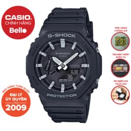 Thumbnail Đồng hồ Nam Dây Nhựa Casio G-Shock GA-2100-1A chính hãng bảo hành 5 năm Pin trọn đời 1