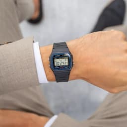 Thumbnail Đồng hồ nam dây nhựa huyền thoại Casio chính hãng Anh Khuê F-91W-1DG 4