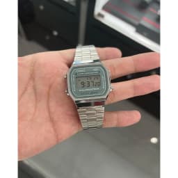 Thumbnail Đồng hồ Nam dây thép Casio A168WA chính hãng bảo hành 1 năm Pin trọn đời 3