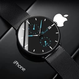 Thumbnail Đồng hồ nam DIZIZID dây thép lụa đen chạy full 5 kim - Thiết kế lịch lãm nam tính DZ5KC9 3