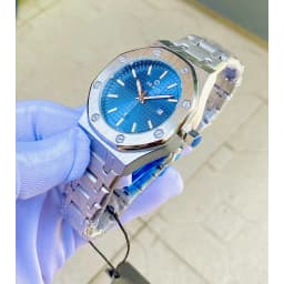 Thumbnail Đồng hồ nam Draco D22-DR04 “Revolution Watch” xanh kết hợp dây kim loại bạc - thời trang nam 1