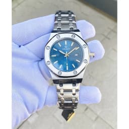Thumbnail Đồng hồ nam Draco D22-DR04 “Revolution Watch” xanh kết hợp dây kim loại bạc - thời trang nam 3