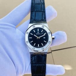 Thumbnail Đồng hồ nam Draco D22-DR04 Revolution Watch đen dây da đen, đồng hồ thời trang nam, chính hãng 3