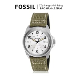 Thumbnail Đồng hồ nam Fossil Bronson dây nylon, mặt 40 MM, màu xanh lá, FS5918 3