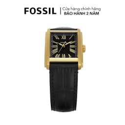 Thumbnail Đồng hồ nam Fossil CARRAWAY FS6091 mặt đen 30mm, dây da đen 3