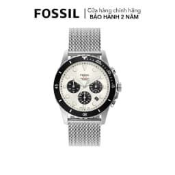Thumbnail Đồng hồ nam Fossil Fb - 01 Chronograph dây kim loại, mặt 42 MM, màu bạc, FS5915 1