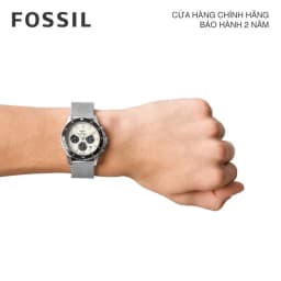 Thumbnail Đồng hồ nam Fossil Fb - 01 Chronograph dây kim loại, mặt 42 MM, màu bạc, FS5915 2