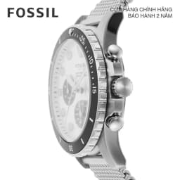 Thumbnail Đồng hồ nam Fossil Fb - 01 Chronograph dây kim loại, mặt 42 MM, màu bạc, FS5915 4