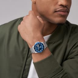 Thumbnail Đồng hồ nam Fossil FOSSIL BLUE 42MM dây thép không gỉ FS6029 1