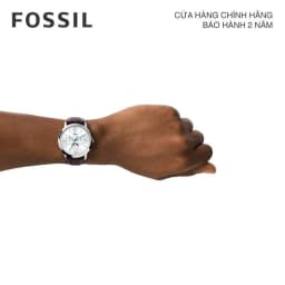 Thumbnail Đồng hồ nam Fossil Neutra Minimalist dây da, mặt 42 MM, màu nâu, FS5905 2