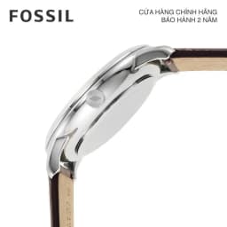 Thumbnail Đồng hồ nam Fossil Neutra Minimalist dây da, mặt 42 MM, màu nâu, FS5905 3