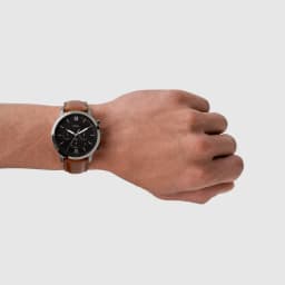 Thumbnail Đồng hồ nam Fossil Neutra dây da, mặt 44 MM, màu nâu, FS5512 2