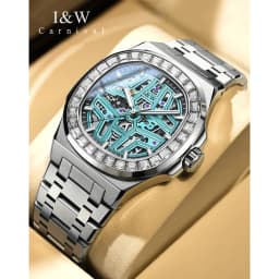 Thumbnail Đồng Hồ Nam I&W Carnival 763G1 Chính Hãng Full Box Chống Nước Kính Chống Xước BH 5 Năm 1