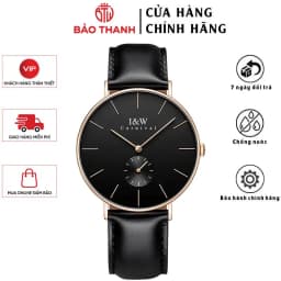 Thumbnail Đồng Hồ Nam I&W Carnival 8848G2 Chính Hãng Full Box Chống Nước Kính Chống Xước Dây Da Cao Cấp BH24T (Máy Pin-Quartz) 1