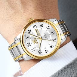 Thumbnail Đồng hồ nam OLEVS 2891 chính hãng chống nước dạ quang có lịch thời trang cao cấp 3