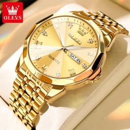 Thumbnail Đồng hồ nam OLEVS 9931 chính hãng chống nước thời trang dạ quang quà tặng bạn trai với hộp 1