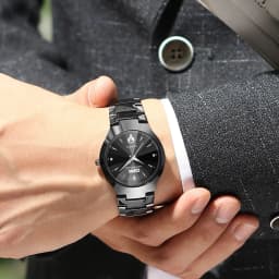 Thumbnail Đồng hồ nam OPK 8105 dây thép không thấm nước 3