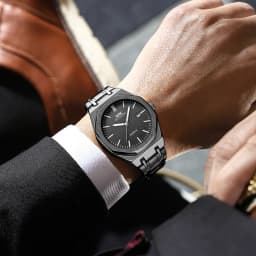 Thumbnail Đồng hồ nam OPK 8139 đeo tay bằng thép không gỉ chống nước chống va đập có lịch 2