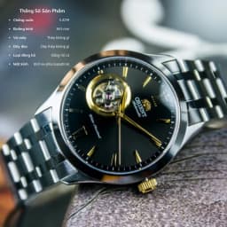 Thumbnail Đồng hồ nam Orient Golden Eye Sport FAG0300 cơ lộ máy chống nước kính sapphire chống xước dây thép cao cấp chính hãng 2
