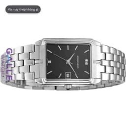 Thumbnail Đồng hồ nam Romanson TM8154CMWBK chống nước 3 ATM, mặt kính cứng, dây thép đeo tay thời trang, nam tính cao cấp 1