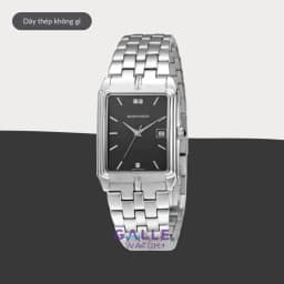 Thumbnail Đồng hồ nam Romanson TM8154CMWBK chống nước 3 ATM, mặt kính cứng, dây thép đeo tay thời trang, nam tính cao cấp 4