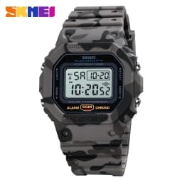 Thumbnail Đồng hồ nam SKMEI LED kỹ thuật số ngoài trời 50M chống nước 1628 4