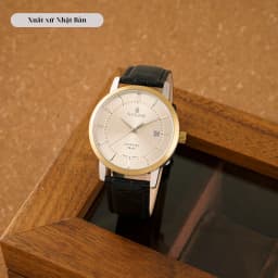Thumbnail Đồng hồ nam SunFlame Twilight Watch MJOS003-A-C mặt kính Sapphire chống xước, chống nước 5 ATM, dây da đeo tay cao cấp 4