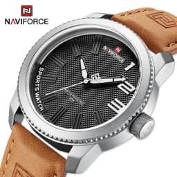 Thumbnail Đồng Hồ NAVIFORCE 100% Chính Hãng Chống Thấm Nước Với Dây Đeo Da Thời Trang Cao Cấp Dành Cho Nam 1