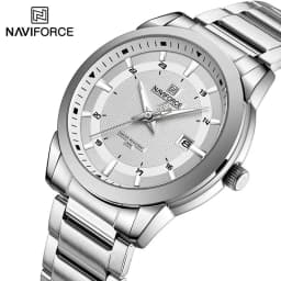 Thumbnail Đồng hồ NAVIFORCE dành cho nam thời trang chống nước Thạch anh bằng thép không gỉ thông thường Đồng hồ đeo tay dạ quang sang trọng 1