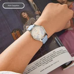 Thumbnail Đồng hồ nữ Candino C4720 thiết kế trẻ trung, thanh lịch, mặt kính Sapphire, chống nước 5 ATM, dây da đeo tay cao cấp 3