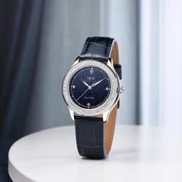 Thumbnail Đồng hồ nữ chính hãng IW Carnival IW593L-2,Kính sapphire,chống xước,Chống nước30m,BH24 tháng,Máy điện tử(pin),dây da 1