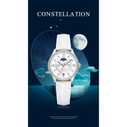 Thumbnail Đồng hồ nữ chính hãng IW CARNIVAL IW582G-1, Kính sapphire ,chống xước,Chống nước 50m ,Bh 24 tháng,Máy cơ (Automatic) 3