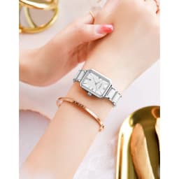 Thumbnail Đồng hồ nữ chính hãng LEONIDAS LD80155-1 Kính sapphire ,chống xước ,Chống nước 50m ,Bh 24 tháng,Máy điện tử (Pin) 2
