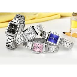 Thumbnail Đồng Hồ Nữ Chống Thấm Nước WWOOR Mặt Vuông Màu Trắng Bằng Thép Không Gỉ Thời Trang 4