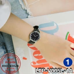 Thumbnail Đồng hồ nữ dây da Casio chính hãng LTP-V005 Series (28mm) 3