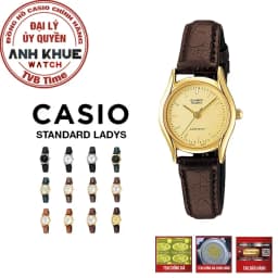 Thumbnail Đồng hồ nữ dây da Casio chính hãng LTP-1094 Series (23mm) 1