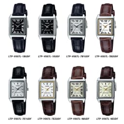 Thumbnail Đồng hồ nữ dây da chính hãng Casio Anh Khuê Series LTP-V007 1